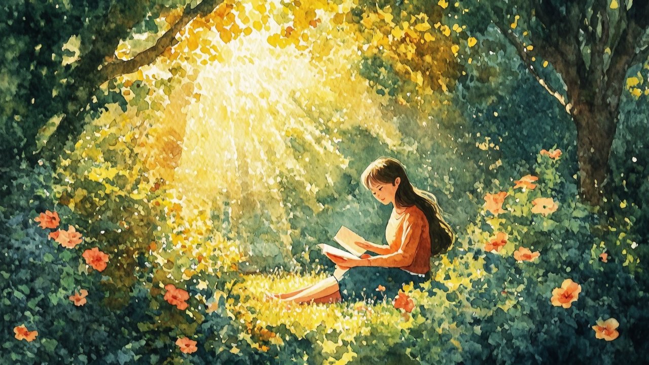 人一定要爱着点什么，恰似草木对光阴的钟情